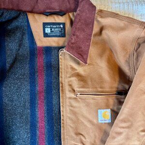 CARHARTT Iconic J01 Duck Detroit Canvas Jacket - LIKE NEW